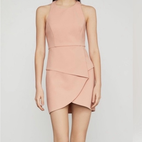 BCBGMAXAZRIA Women's Asymmetrical Mini Dress - Picture 1 of 4